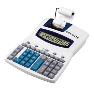 ibico calculadora impresora de 12 digitos modelo 1221x alimentacion red ibico ib410055