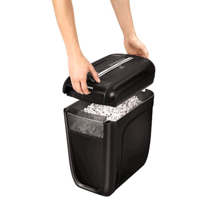 fellowes destructora 60cs corte en tiras de 7mm