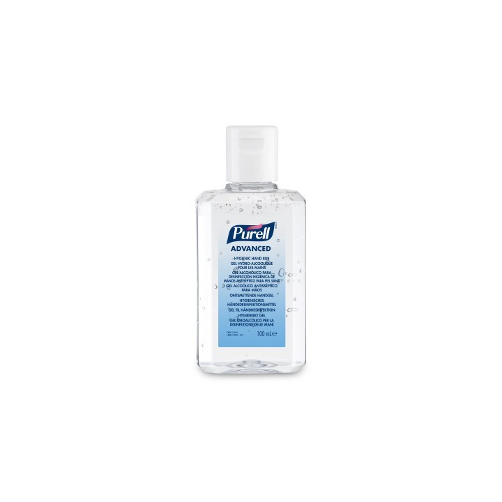purell bote de 100 ml gel hidroalholico advance flip top purell ja096