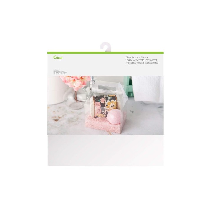 cricut cricut 2003600 suministro para maquinas de corte para bricolaje hoja de acetato