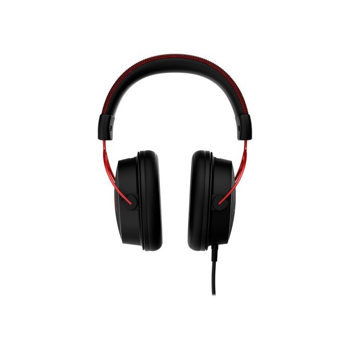 hyperx hp hyperx cloud alpha auriculares alambrico diadema juego negro, rojo