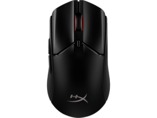hyperx hp hyperx pulsefire saga pro: raton gaming inalambrico (negro)