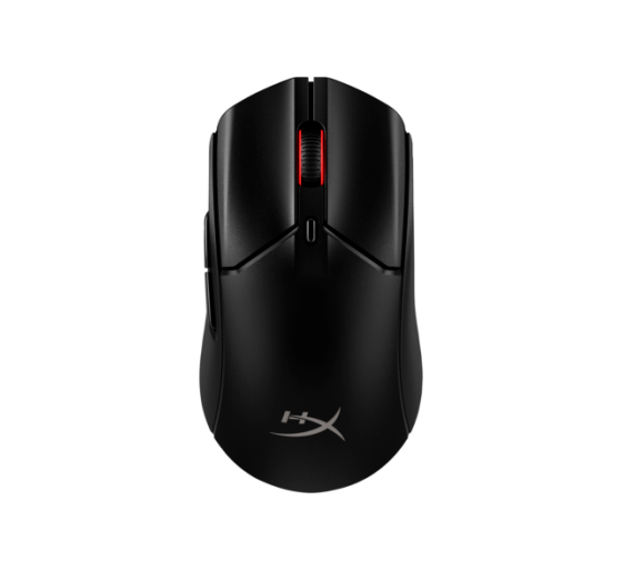 hyperx hp hyperx pulsefire saga pro: raton gaming inalambrico (negro)