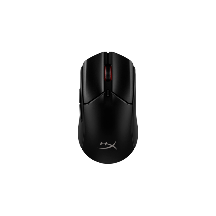 hyperx hp hyperx pulsefire saga pro: raton gaming inalambrico (negro)
