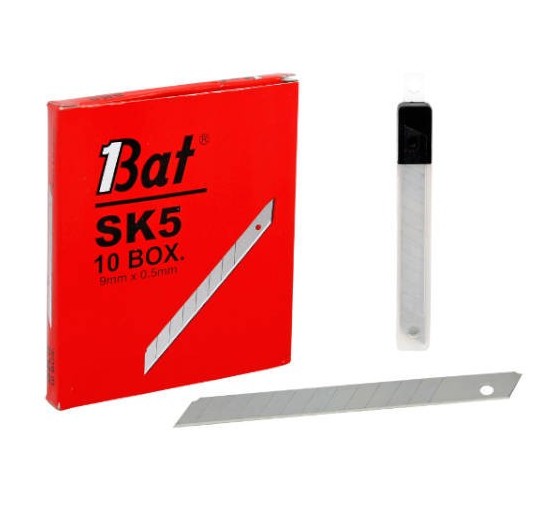 bismark blister 10 cuchillas estrechas de 9 mm. alta calidad bismark 319183