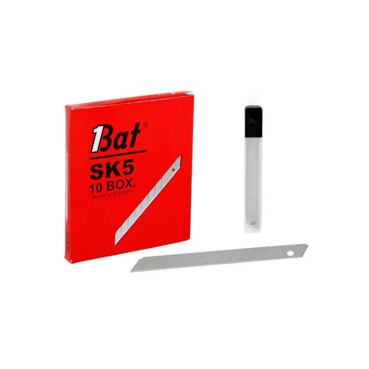 bismark blister 10 cuchillas estrechas de 9 mm. alta calidad bismark 319183