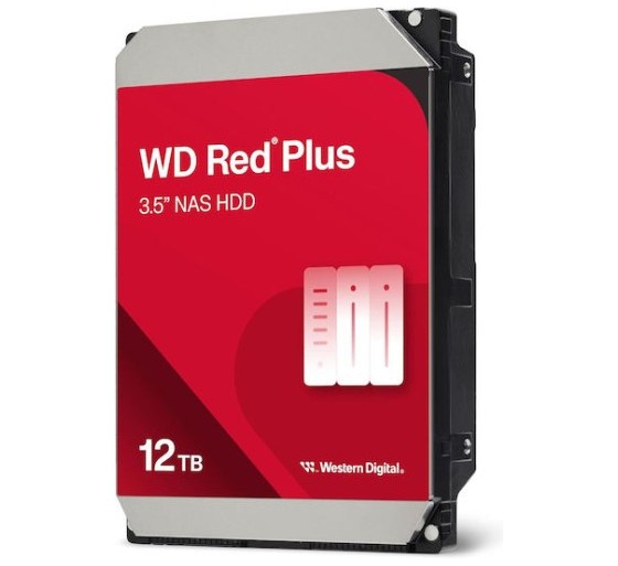 western digital hd wd red plus 12tb 3.5 sata wd120efgx