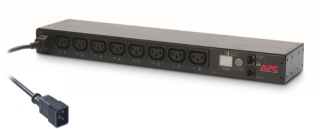 apc apc ap7921b unidad de distribucion de energia  pdu  8 salidas ac 0u/1u negro