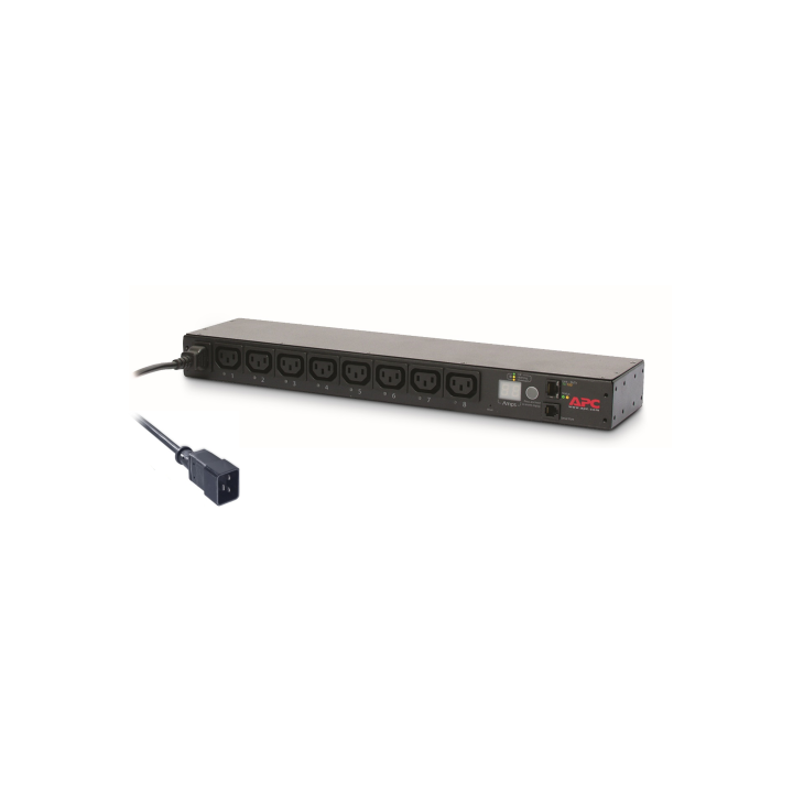 apc apc ap7921b unidad de distribucion de energia  pdu  8 salidas ac 0u/1u negro