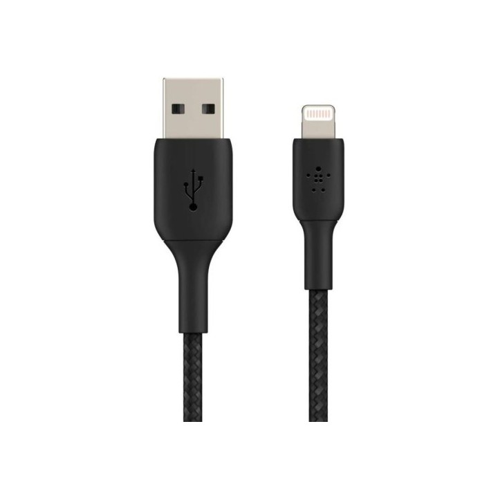 belkin belkin caa002bt2mbk cable de conector lightning 2 m negro