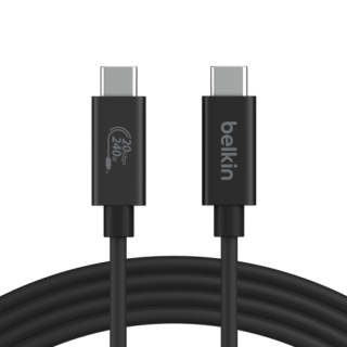 belkin belkin inz004bt2mbk cable usb usb4 gen 2x2 2 m usb c negro