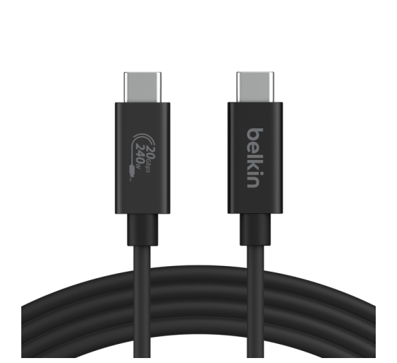 belkin belkin inz004bt2mbk cable usb usb4 gen 2x2 2 m usb c negro