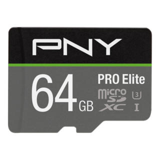 micro sd pny 64gb elite uhs i c10 microsdxc