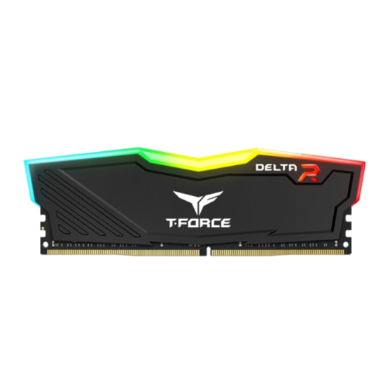 ddr4 teamgroup t force delta rgb 8gb x2 3600 negro