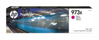 hp hp 973x cartucho de tinta hp973x magenta  f6t82ae