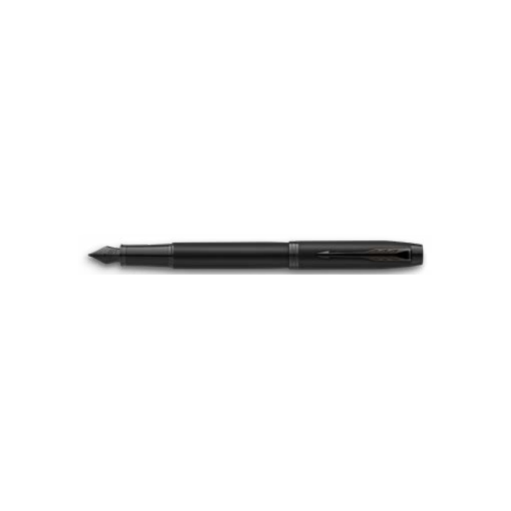 parker pluma im cuerpo negro mate/adornos negros medium parker 2127742