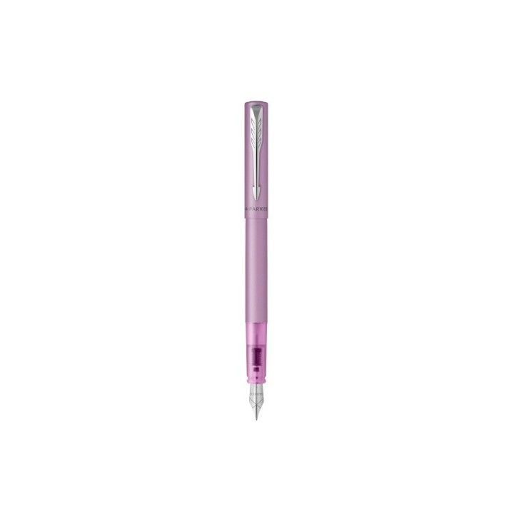 parker parker vector xl pluma estilografica sistema de carga por cartucho lila 1 pieza s