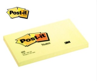 post it bloc 100 hojas notas adhesivas 76x127mm canary yellow 6830 cy w10 post it 7100317839