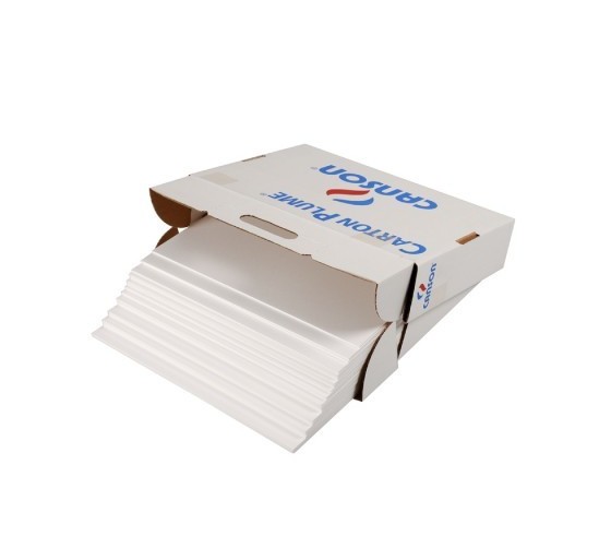 canson hoja carton pluma a3 3mm blanco guarro canson c205154222  pack  28 unidades