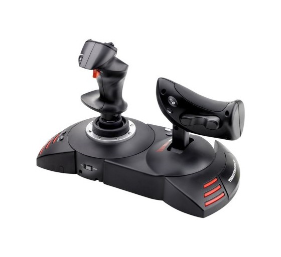 thrustmaster thrustmaster t.flight hotas x negro simulador de vuelo pc