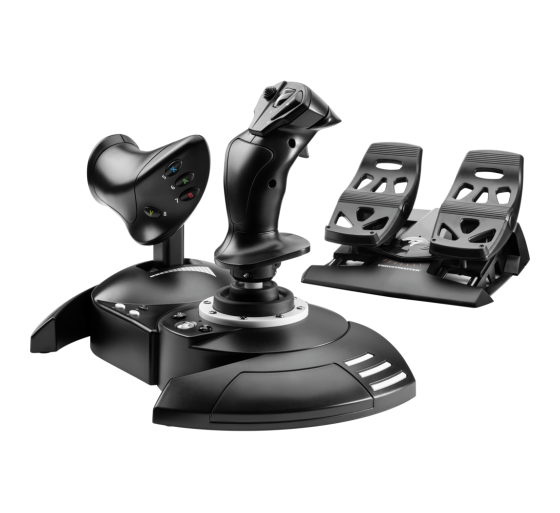 thrustmaster thrustmaster t.flight full kit x negro usb palanca de mando analogico/digital pc, xbox