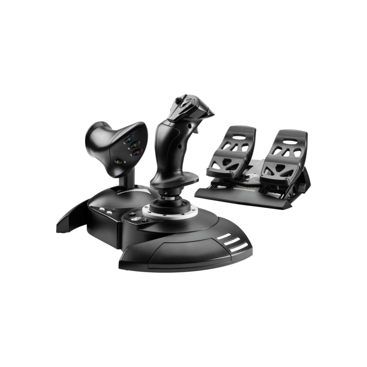 thrustmaster thrustmaster t.flight full kit x negro usb palanca de mando analogico/digital pc, xbox