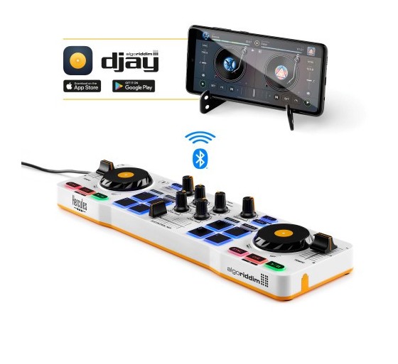 hercules hercules consola dj control mix  4780921