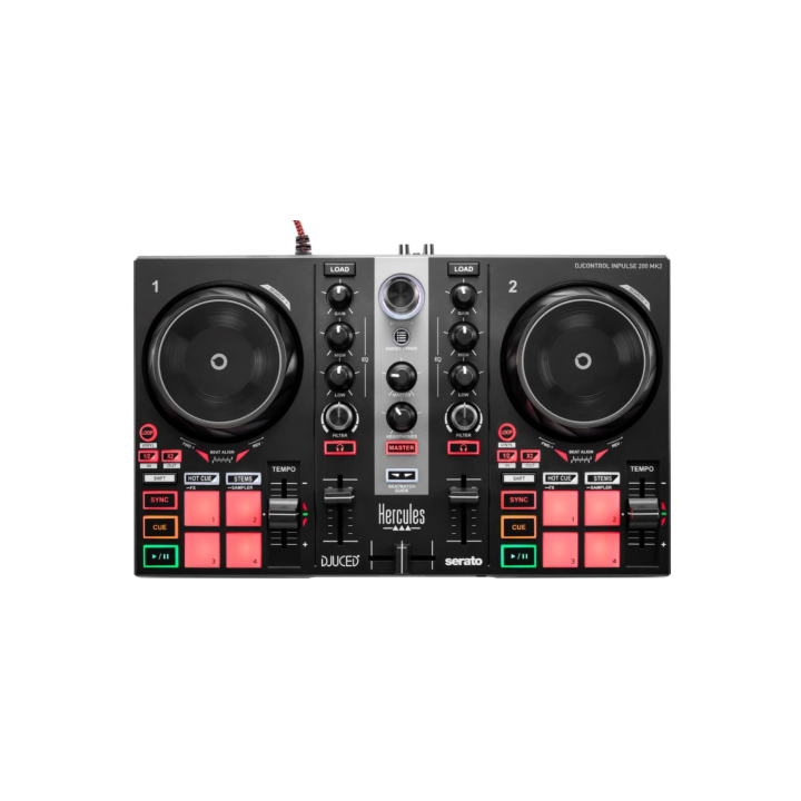 hercules hercules consola dj control inpulse 200 mk2