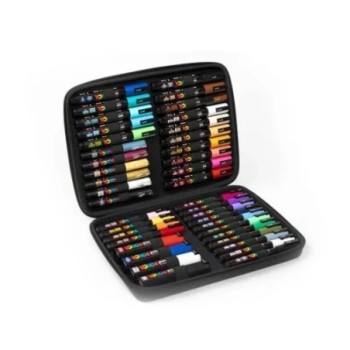 posca maletin premium 40 piezas para todas las superficies  4 tamanos  posca 304222304