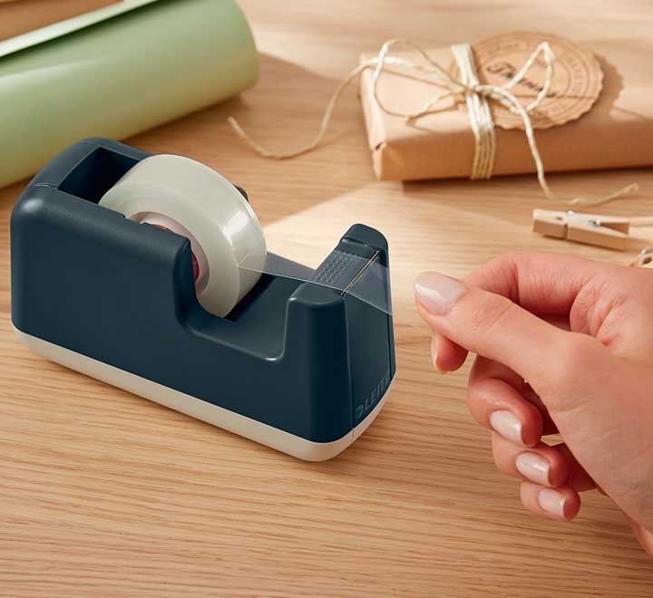 dispensador cinta adh. leitz cosy gris