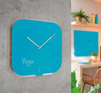 reloj pared leitz cosy azul 90170061