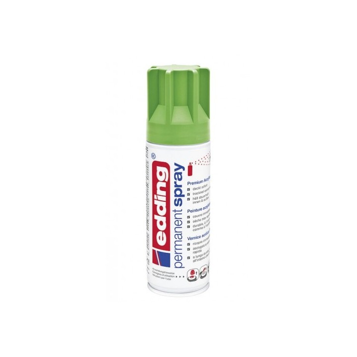 edding spray verde amarillo mate. edding 5200 927