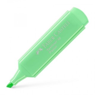faber castell marcador fluor textliner verde claro pastel faber castell 154666  pack  10 unidades