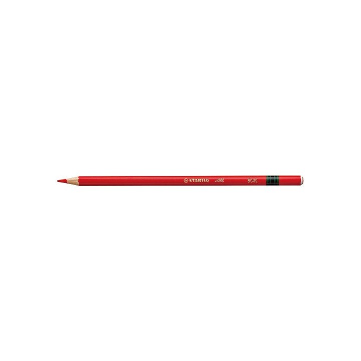 stabilo lapiz modelo all acuarelable punta 3,3mm. color rojo stabilo 8040  pack  12 unidades