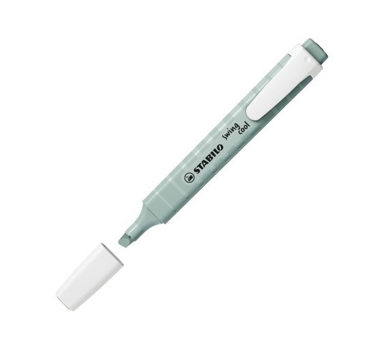 stabilo marcador fluorescente swing cool nature trazo 1/4mm. verde tierra stabilo 275/163  pack  10