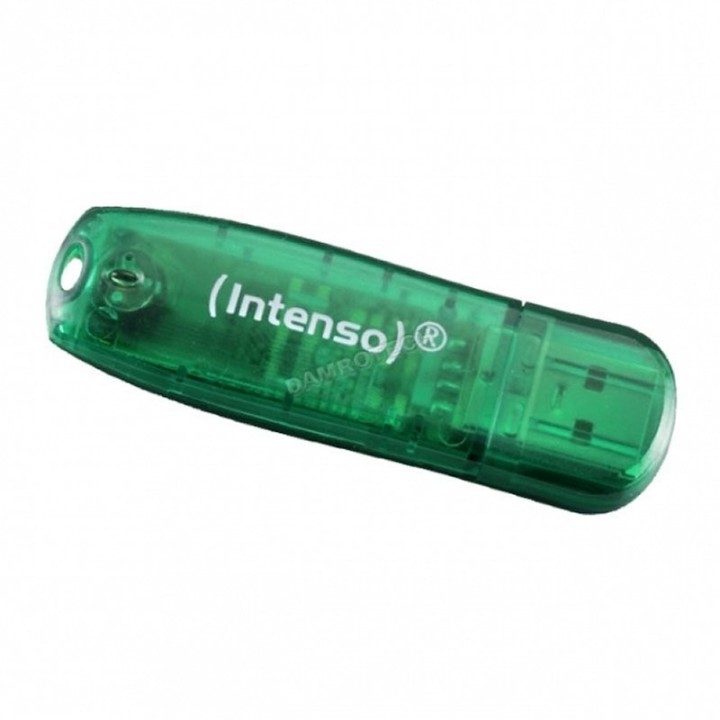 intenso 3502460 lapiz usb 2.0 rainbow 8gb verde