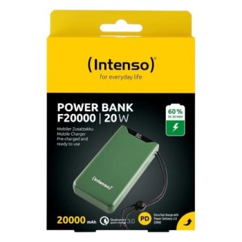 intenso powerbank f20000 20000 mah verde