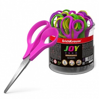 erich krause tijera joy ergo, 14 cm erich krause 35147  pack  24 unidades