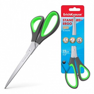 erich krause blister tijera standard+ ergo, 19 cm erich krause 44886