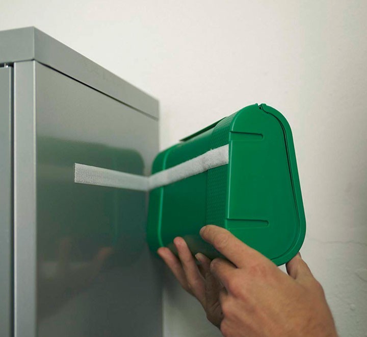 cinta cierre velcro tesa 1m. 20mm. blanco