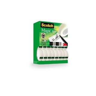 scotch pack 12+2 rollos cintas adhesivas invisibles magic19mm × 33m 810pck14 scoth 7100026965