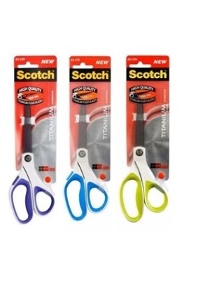 scotch blister tijeras de titanio 20cm 1458t mix  3m scotch colores surtidos 7000081640