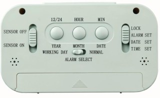 reloj despertador hama rc 660 digital menta