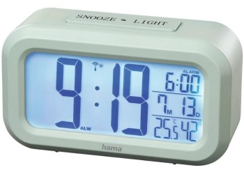 reloj despertador hama rc 660 digital menta