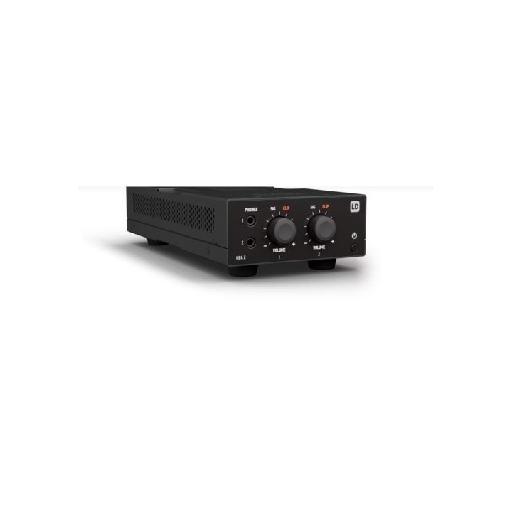 ld systems ld systems integration serie tica  ldhpa2  2 channel headphone amplifier warranty 5 years