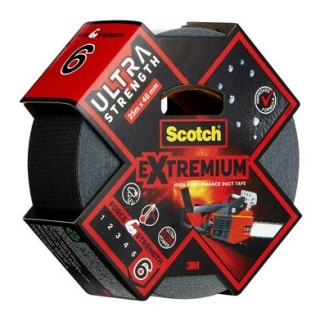 scotch rollo cinta americana altas prestaciones extremium ultra dt17 negro 48mm x 25m sctoch 710020