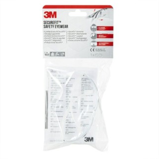 3m command gafas de seguridad incolora antirrayaduras securefit sf200c 1 3m 7100331461