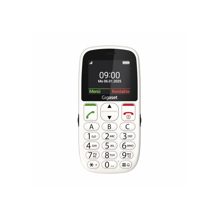 gigaset gigaset gl395 5,59 cm  2.2  90 g blanco telefono para personas mayores