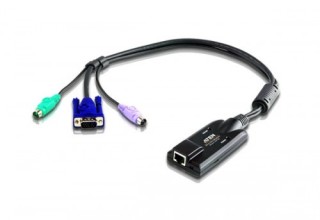 aten aten adaptador kvm vga ps/2 con compatibilidad de video compuesto