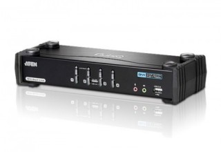 aten aten cs1784a interruptor kvm negro